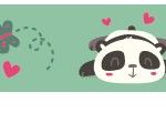 Panda in Love GR131395